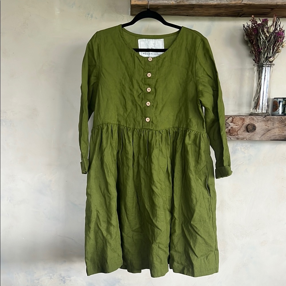 NotPerfectLinen Mama Dress